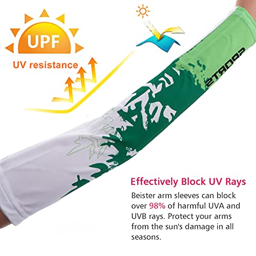 YARNOW 2 Pares Mangas Braço De Verão Capa De Braço Capas De Braço De Equitação Feriado De Canudos De