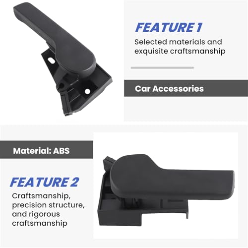 Poignée d'ouverture de capot pour VW Scirocco robuste en ABS injecté - 5
