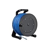 Laird ProReel Series 328' CAT6 Integrated Cable Reel with Built-in RJ45 Jack in Hub
