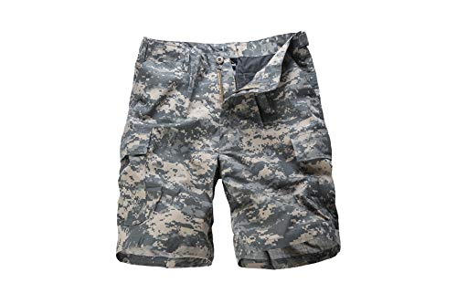 Katoenen Camo Shorts voor Heren Camouflage Zakken Shorts Gym Running Workout Camo Shorts voor Wandelen Casual
