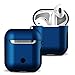 Romozi Airpods Case Cover and Skin Airpod Skins Compatible Apple AirPods 2&1 Charging Case, Soft Silicone + Hard Cover Dual Layer Anti-Fall AirPod Case for AirPods Accessories (Royal Blue)