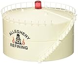Bachmann Industries Plasticville U.S.A. Operating Accessory - Oil Storage Tank with Blinking LED Light
