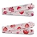 Maiyoinou Valentines Day Love Cherry Stethoscope Cover Sleeve for Men Universal Fit to All Types of Stethoscopes, Breathable Slim Stethoscope Protective Cover with Removable Tube 2 Pack