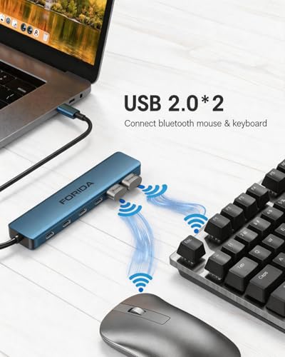 Hub USB C de 7 puertos de 10 Gbps para expandir tu laptop sin perder velocidad de transferencia 6