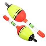 Outils d'appâts de chasse : flottante et la queue flottante conçues conjointement pour empêcher toit d'éclater et empêcher la chute avec une tension, leurres de pêche bar