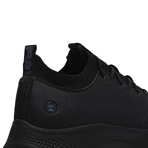 Timberland PRO Women's Solace Max Soft Toe Slip On Athletic Work Shoe, Black/Black, 7.5W