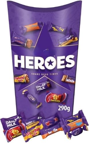 Heroes Chocolate Box 290g (Pack of 6) Delicious And Tasty "A symphony of flavors" For All Occasions