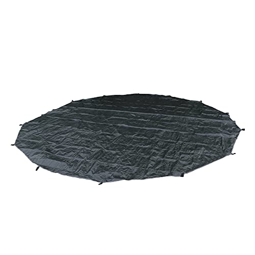 Unistrengh Outdoor Ultralight Waterproof Tent Footprint Picnic Round Mat Portable Tarps For 3M 4M 5M 6M Bell Tent Ground Camping, Glamping Yurt Anti-Dirty Mat (For 4M Tent) #TOP4