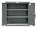 Strong Hold Products 33.5-202 Dark Gray Countertop Model Cabinet, 12 Gauge, 1900 lb. Capacity per Shelf, 36" Width x 20" Diameter x 42" Height