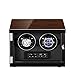 LJP Remontoir À Montre pour 2 Montres Automatiques 5 Modes Éclairage Intégré avec Télécommande Coussins de Montre Doux et Réglables pour Toutes Les Montres Mécaniques Automatiques (Color : Black)