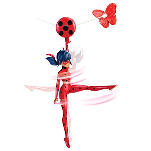 Preisvergleich Produktbild Bandai Miraculous Ladybug Funktionsfigur 19 cm Ladybug mit Seilrutsche 39733