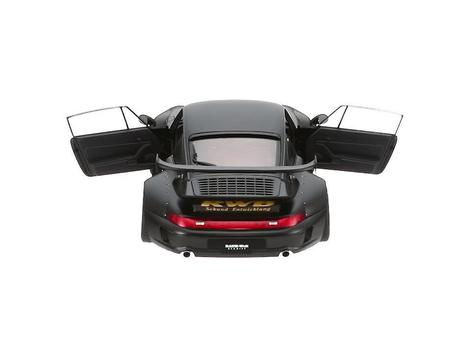 AUTOart 1/18 RWB993 マットブラック Amazon | AUTOart 1/18 RWB 993 (マット・ブラック/ゴールド