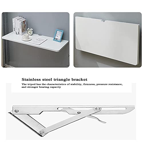 Table murale pliante pour r&eacute;soudre le manque d'espace de bureau - 6