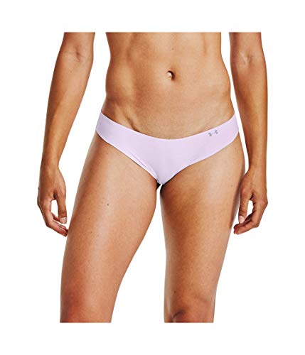 Image of Under Armour Thong Printed Underwear 3-pack, Crystal Lilac (570) /Polar Purple, X-Small
