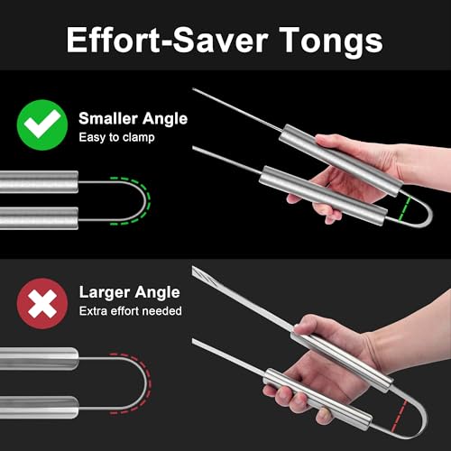 GRILLART-Grill-Tools-Grill-Utensils-Set-3PCS-BBQ-Tools-Stainless-Barbeque-Grill-Accessories-SpatulaTongsFork-wInsulated-Glove-Ideal-BBQ-Set-Grilling-Tools-for-Outdoor-Grill-Gifts-for-Men-Dad