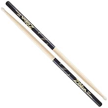 The Zildjian Super 7A Drumsticks are made from Hickory wood with nylon tip and black dip The Zildjian DIP material is a special coating applied to the grip to provide a slightly tacky gripping surface Tip Shape: Oval Tip Type: Nylon Length: 15 1/2", ...