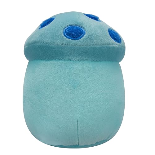 Image of Squishmallows Original 5in Ankur The Teal Mushroom with Fuzzy Belly - Official Jazwares Plush (Little)