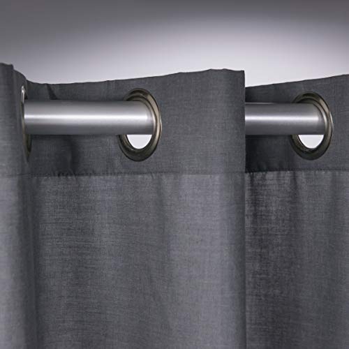 Sealskin Coloris Douchegordijn, Polyester, Grijs, 180 x 200 Cm, 1.0 Unit - Image 5
