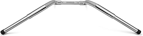 Miniatura 8 de WeiSen Manillar de barra cromada Ape Monkey de 14 pulgadas, barras de mango de 1-14 pulgadas compatibles con modelos Harley Dyna Softail Sportster