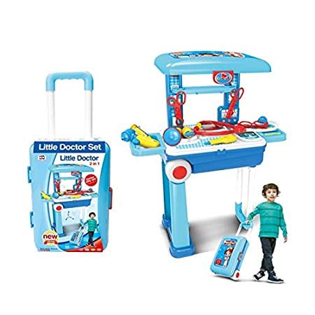 Perpetual Bliss Doctor Toy Kit Set/Doctors Trolley Play Sets for Boys & Girls