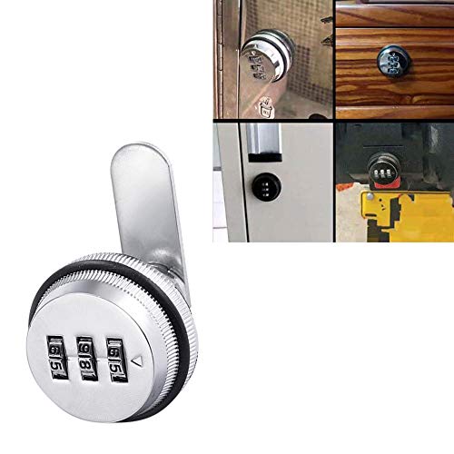 Mechanical password Cam Lock, 3 Digit Combination Camlock,file cabinet lock,For wardrobe Safe deposit