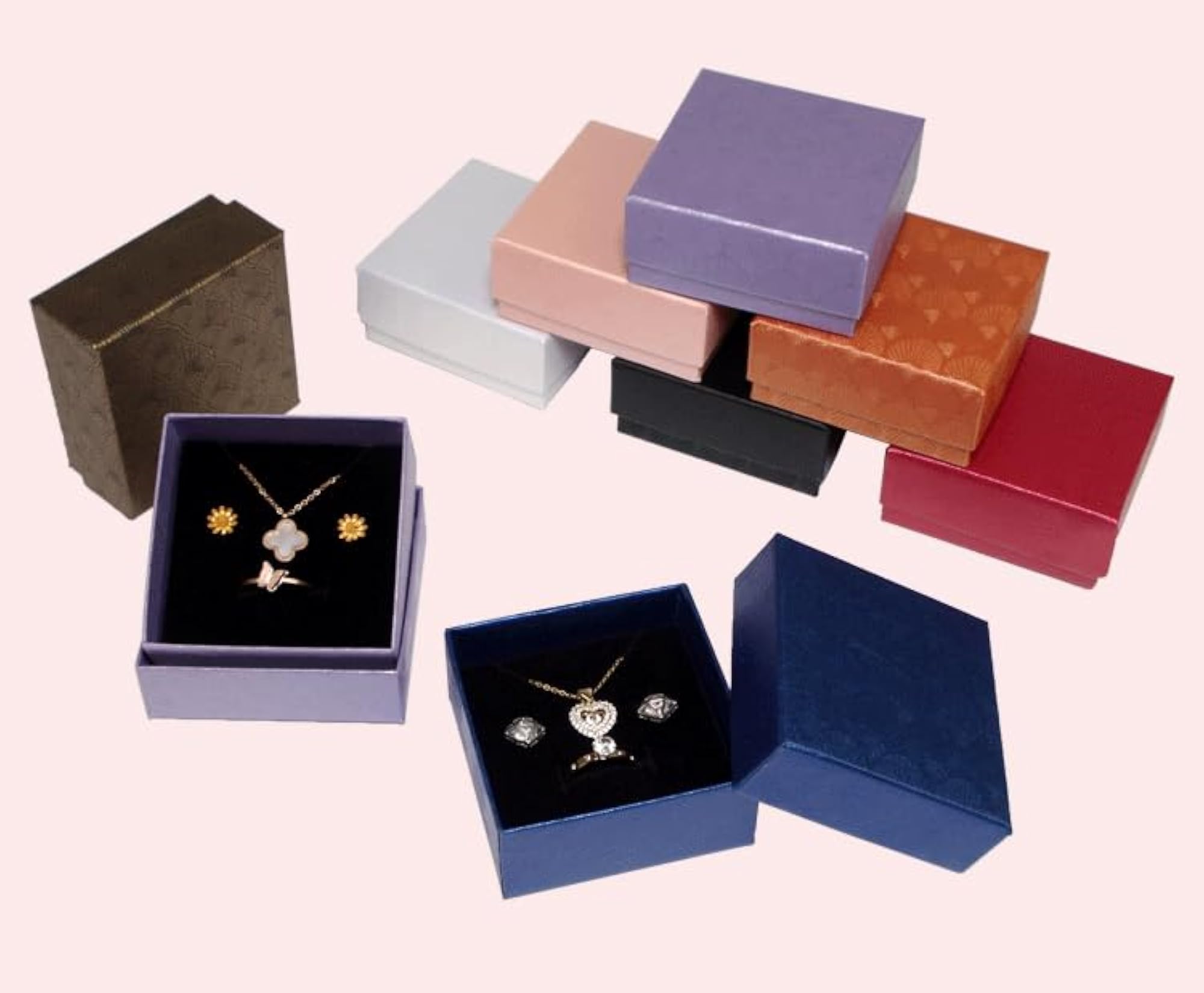 Bracelet Packaging Box Small Paper Jewelry Storage Box