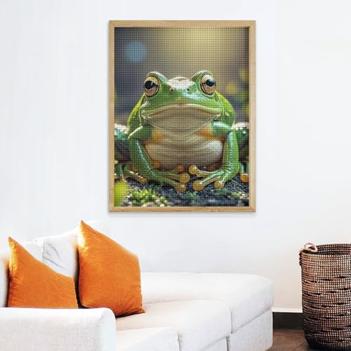 Kit peinture diamant grenouille 5D le cadeau créatif idéal pour adulte et débutant - 6