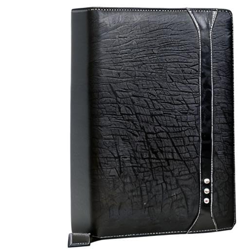 Image of FUTURE X 20 Leaf Multipurpose Leatherette Professional File Folders for Certificates, Documents Holder, Portfolio, Executive File Legal Size Documents Holder for Men and Women (Black)