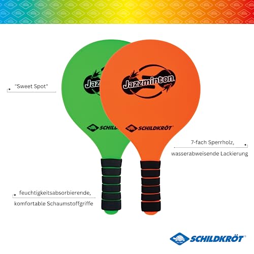 Schildkröt Jazzminton Set de raquetas para jugar de noche sin perder la pelota 3