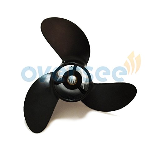 Oversee 7.8 X 8 Aluminium Outboard Propeller For Tohatsu Nissan Outboard Motor 4Hp 5Hp 6Hp Hangkai Boat Motor Propeller Replace For Oem No. 3R1W64516-0 #TOP2