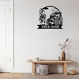 Custom Metal Wall Art, Personalized Farm Truck Decor, Home Decor Sign, Black Metal Art, Custom Name Signs (Tractor Driver) - Image 5
