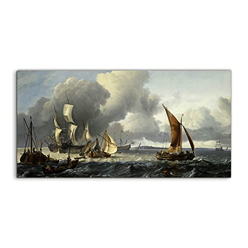 Tableau acrylique haute définition Coloray paysage marin moderne 120x60