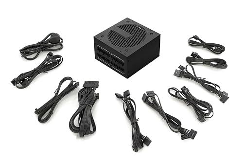 INCA IPS-1050XN Silent Power Supply Compatibile con i più recenti standard ATX 12V V2.3 La ventola estremamente silenziosa da 120 mm garantisce un flusso d'aria eccezionale (1050XN) - Alimentatore - Immagine 5