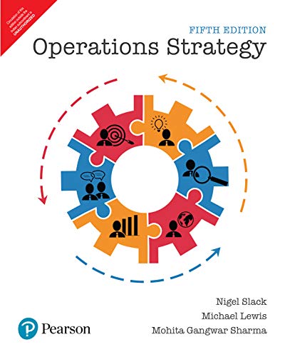 Operations Strategy 5Th Edition 9353060451 Book Cover