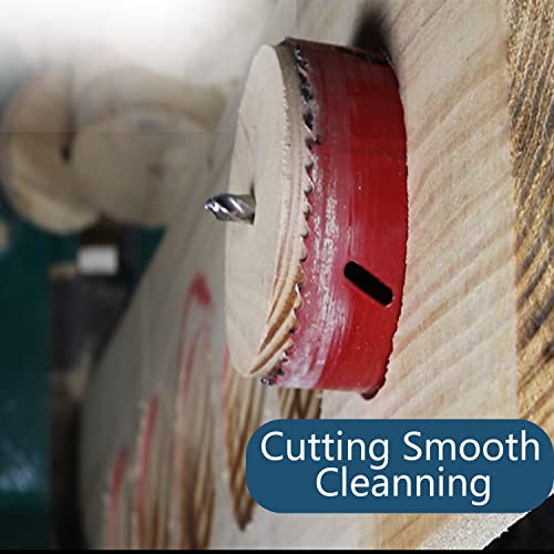 Plg2Supt 6 Inch Hole Saw Cutter With Big Arbor & Extra Measure Tape For Wood Pvc Mdf Drywall Aluminum #TOP4