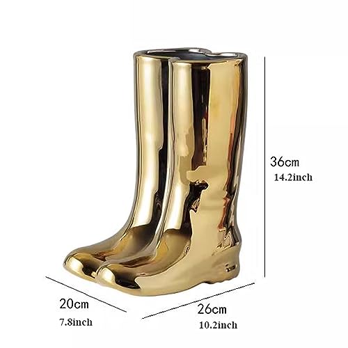 Porte-parapluie en forme de bottes vase sol intérieur - 3