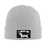 brimless hat amo il mio bassotto moderno knit cap slouch beanie hat per calcio sci running