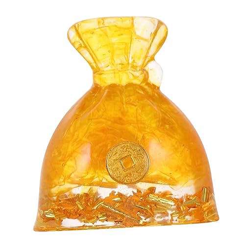 Alipis Chinese Luck Money Bag Desktop Ornament for Home Decor Material for Living Car and Study Present for Friends and Family
