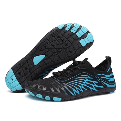 Lorax Pro Scarpe a piedi nudi da donna, Lorax Pro - Scarpe a piedi nudi sane e antiscivolo unisex, Scarpe da trekking a piedi nudi (Color : Black Blue, Size : US-7.5)