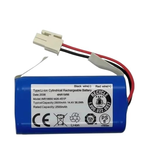 Batterie Lithium 14,4 V 2600 MAh-4000 MAh For Aspirateur Robot ILIFE, A4, A4s, V7, A6, V7s Plus, INR18650-M26-4S1P(2600mAh)