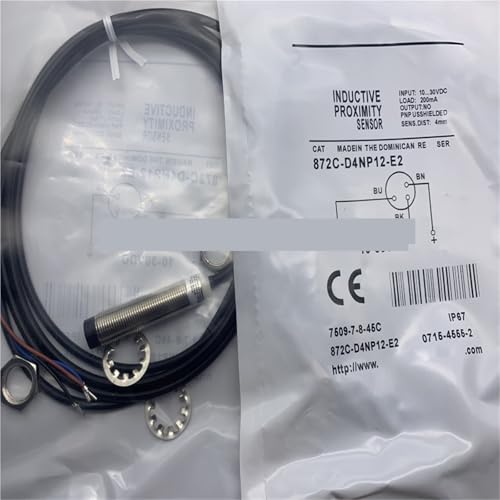 Capteur 872C-D4NP12-E2 haute précision pour détection de métaux - 3