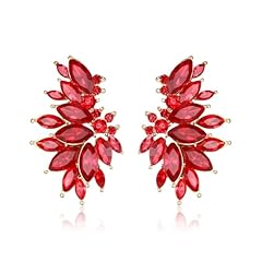 Ruby Color Gold-Tone