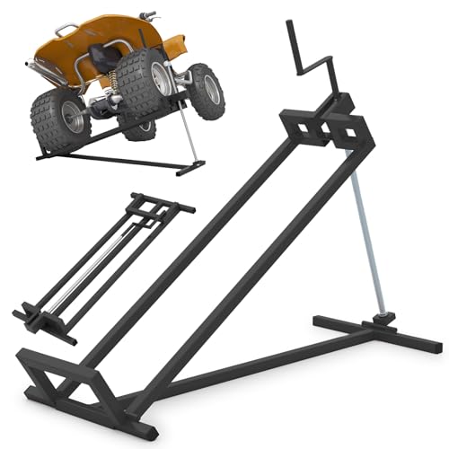Goplus Lawn Mower Lift, 880LBS Folding Riding Mower...