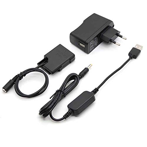 5V USB Línea De Conducción DC 8.4V + EP5A EP-5A EN-EL14 Batería Virtual + 5V3A USB Adaptador para Nikon P7800 P7100 D5600 D5300 D5200 D5100 D3400 D3300 D3200
