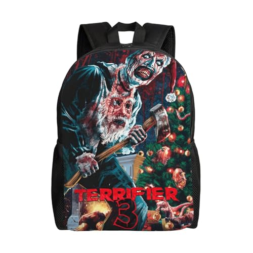 Terrifier Backpack, 17 Inch Large Capacity Sports Backpack, Cute and Lightweight