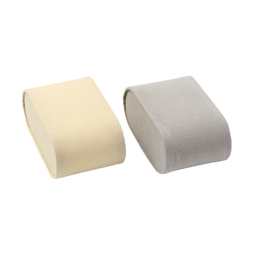 Lot de 6 coussins en velours pour montres, couleur unie - Pour montres, bracelets - Organisateur de bijoux Lot de 6 coussins en velours pour montres, couleur unie - Pour montres, bracelets - Organisateur de bijoux