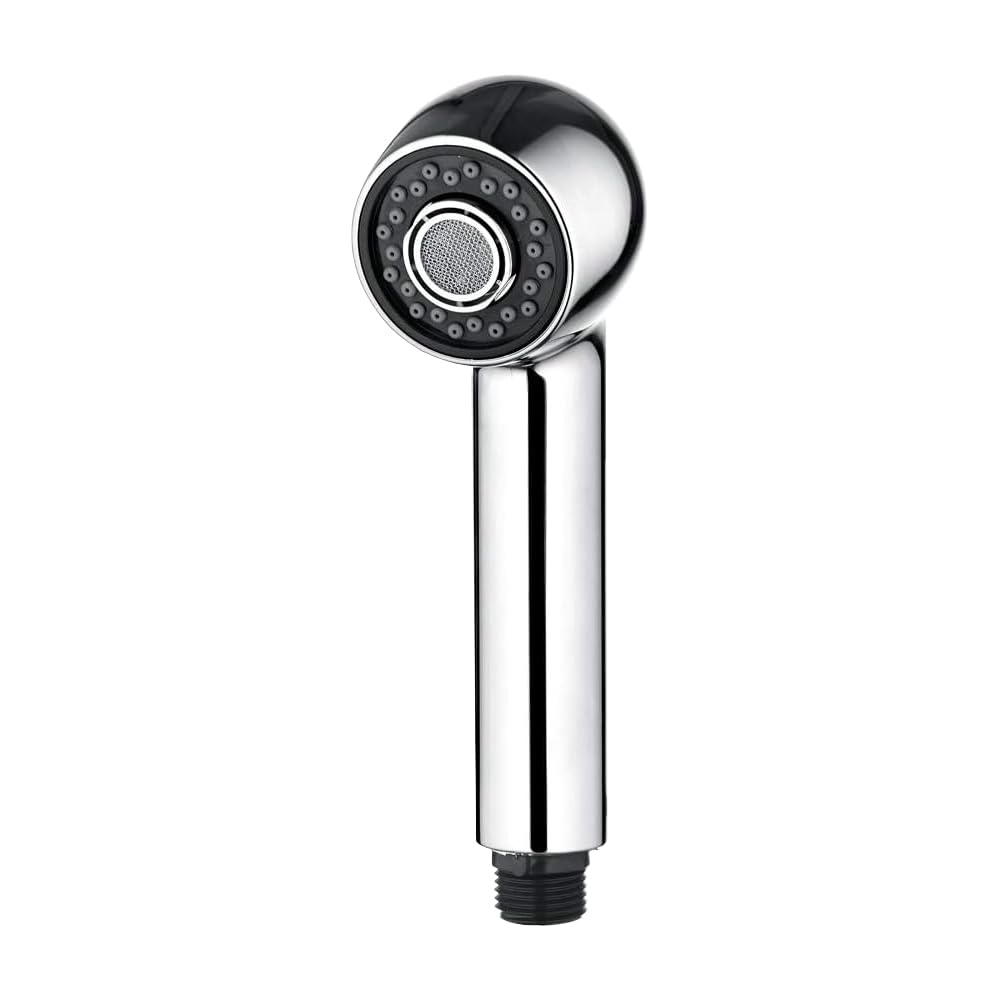 Nes Home Men's Replacet Spout 2 Mode Faucet Sprayer Shower Head For Pull Out Tap Chrome
