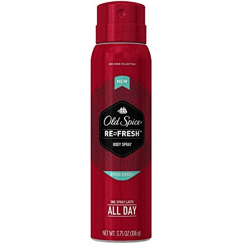 Old Spice Red Zone Pure Sport Men's Body Spray 3.75 Ounce