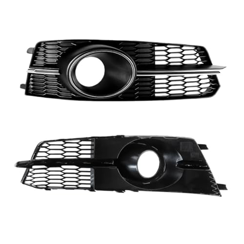 Rejilla de luz antiniebla para parachoques de Audi A6 C7 A6L S-line 2015-2018 con parrilla ACC 3