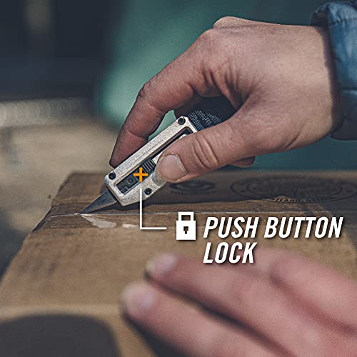 Gerber Gear Prybrid X Multitool Pocket Razor Knife - EDC Utility Knife with Retractable Box Cutter Blade and Pry Bar for Everyday Carry - Urban Blue by Gerber - Image 5